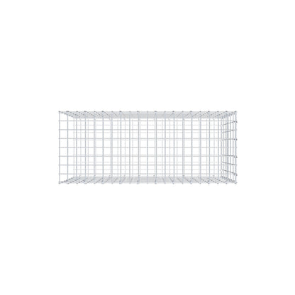 Gabião tipo 2 100 cm x 60 cm x 40 cm, malhagem 5 cm x 10 cm, anel C