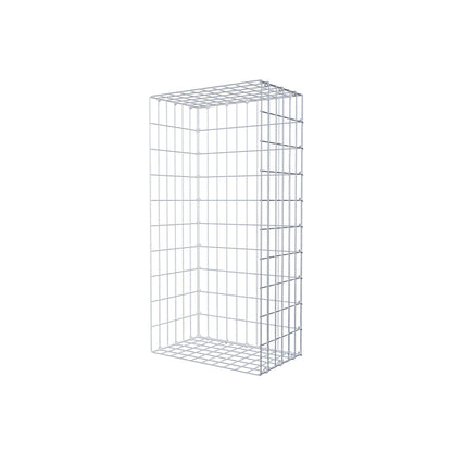 Fourche rapportée type 2 100 cm x 30 cm x 50 cm, mailles 5 cm x 10 cm, anneau en C
