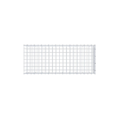 Mounted gabion type 2 100 cm x 20 cm x 40 cm (L x H x D), mesh size 5 cm x 5 cm, C-ring