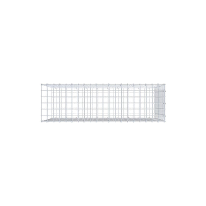 Anbaugabione Typ 2 100 cm x 60 cm x 30 cm (L x H x T), Maschenweite 5 cm x 5 cm, C-Ring