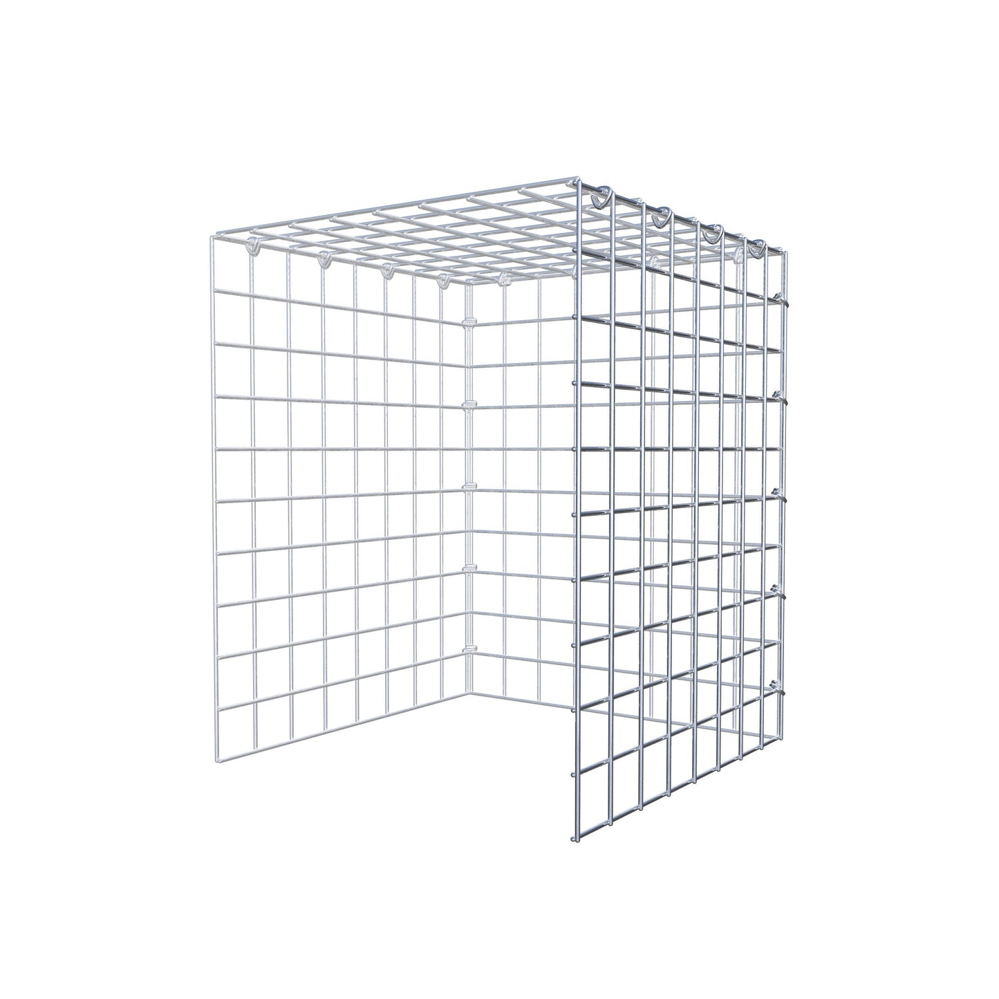 Gabião Tipo 4 50 cm x 40 cm x 40 cm (C x A x P), malhagem 5 cm x 5 cm, anel C