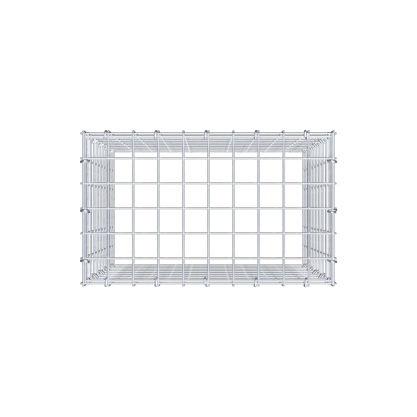 Pila adicional tipo 3 50 cm x 50 cm x 30 cm (L x A x P), malla 5 cm x 5 cm, anillo en C