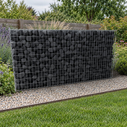 Gabion 200 cm x 100 cm x 50 cm (L x H x D), mesh size 5 cm x 10 cm, spiral