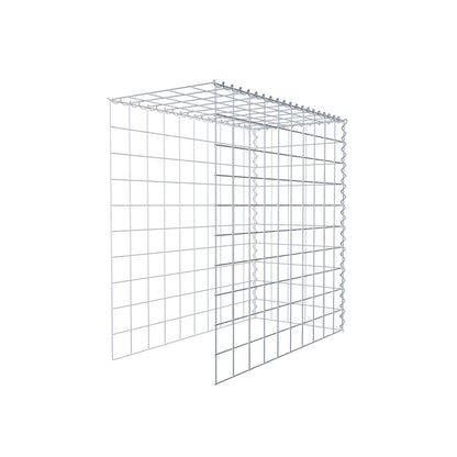Gavión adicional tipo 4 100 cm x 100 cm x 50 cm (L x A x P), malla 10 cm x 10 cm, en espiral