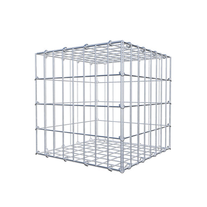 Gabião 40 cm x 40 cm x 40 cm (C x A x P), malhagem 5 cm x 10 cm, anel C