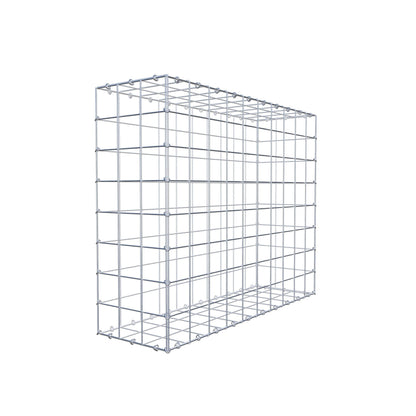 Schanskorf 100 cm x 80 cm x 30 cm (L x H x D), maaswijdte 10 cm x 10 cm, C-ring
