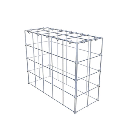 Anbaugabione Typ 3 50 cm x 40 cm x 20 cm (L x H x T), Maschenweite 10 cm x 10 cm, C-Ring