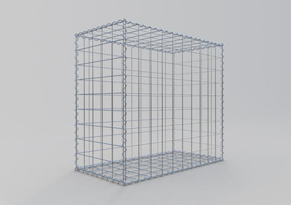 Gabion 100 cm x 90 cm x 50 cm (L x H x D), mesh size 10 cm x 10 cm, spiral