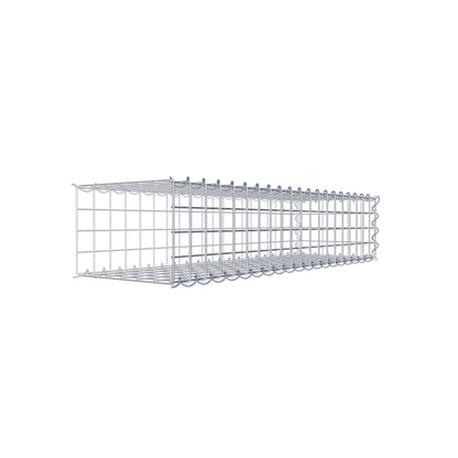 Grown-on gabion type 2 100 cm x 20 cm x 30 cm (L x H x D), mesh size 5 cm x 5 cm, spiral