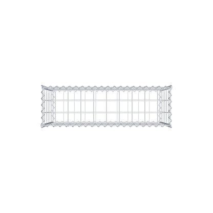 Gabion 100 cm x 60 cm x 30 cm (L x H x D), mesh size 10 cm x 10 cm, spiral