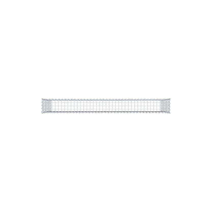 Grown-on gabion type 3 200 cm x 100 cm x 20 cm (L x H x D), mesh size 5 cm x 5 cm, spiral