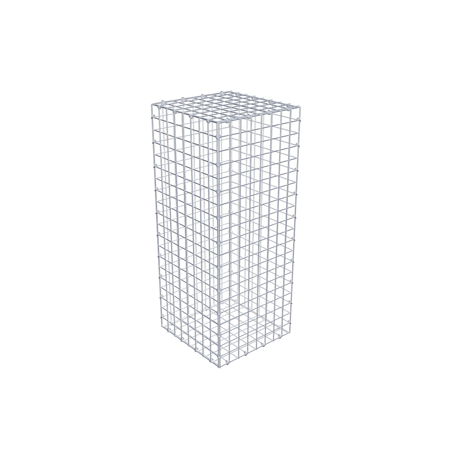 Schanskorf 100 cm x 40 cm x 40 cm (L x H x D), maaswijdte 5 cm x 5 cm, C-ring