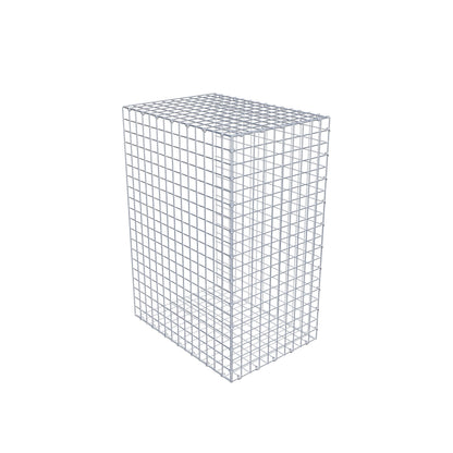 Anbaugabione Typ 2 100 cm x 70 cm x 50 cm (L x H x T), Maschenweite 5 cm x 5 cm, C-Ring