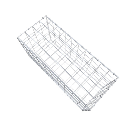 Gabião 100 cm x 50 cm x 40 cm (C x A x P), malhagem 10 cm x 10 cm, anel C