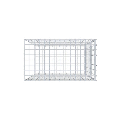 Pila adicional tipo 2 100 cm x 70 cm x 40 cm, malla 5 cm x 10 cm, anillo en C
