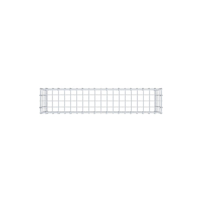 Gabião Tipo 3 100 cm x 40 cm x 20 cm (C x A x P), malhagem 5 cm x 10 cm, anel C