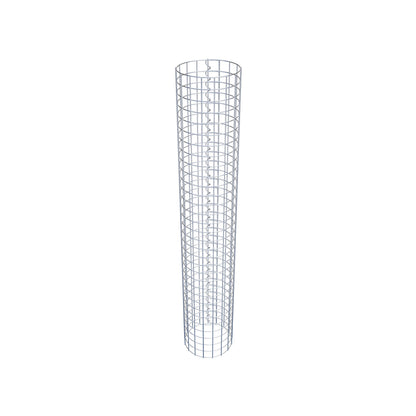 Gabionensäule rund 27 cm Durchmesser, 160 cm Höhe, Maschenweite 5 cm x 5 cm