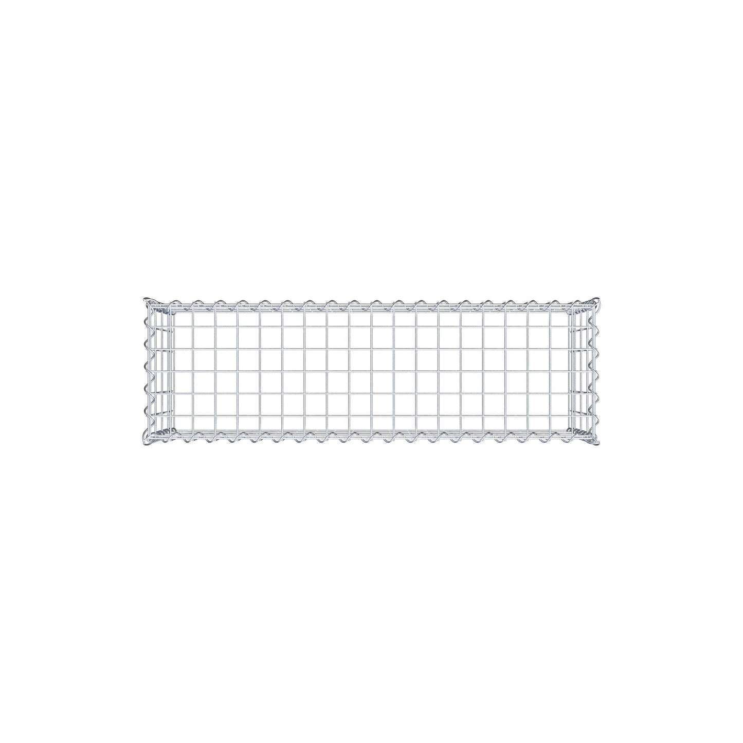 Extra gabion typ 3 100 cm x 40 cm x 30 cm (L x H x D), maskstorlek 5 cm x 10 cm, spiral