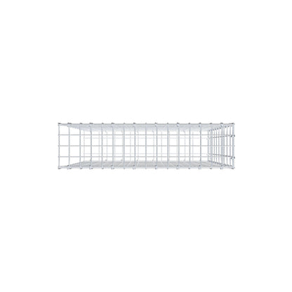 Pile aggiuntivo tipo 2 100 cm x 80 cm x 20 cm, maglia 5 cm x 10 cm, anello a C