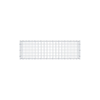 Gabion 100 cm x 20 cm x 30 cm (L x H x P), mailles 5 cm x 10 cm, anneau en C