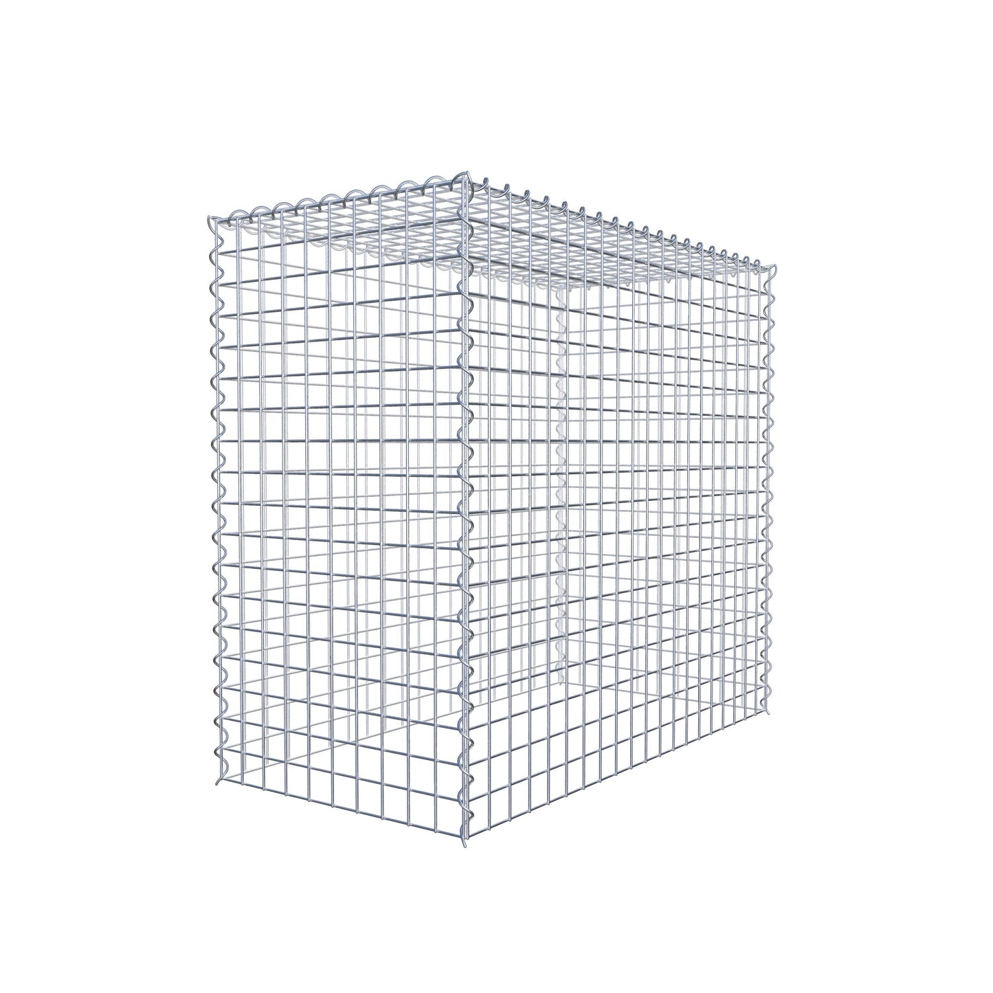 Grown-on gabion type 3 100 cm x 90 cm x 50 cm (L x H x D), mesh size 5 cm x 5 cm, spiral
