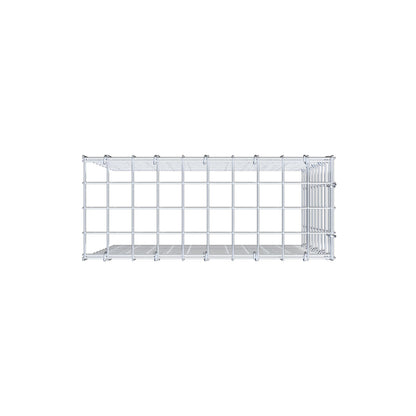 Extra gabion typ 4 50 cm x 50 cm x 20 cm (L x H x D), maskstorlek 5 cm x 5 cm, C-ring