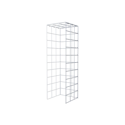 Extra gabion typ 4 100 cm x 30 cm x 30 cm (L x H x D), maskstorlek 10 cm x 10 cm, C-ring