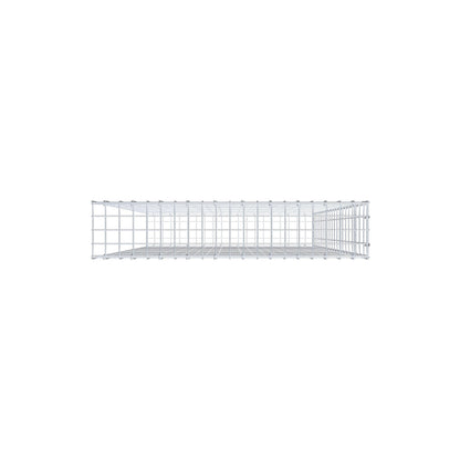 Gabbione aggiuntivo tipo 2 200 cm x 100 cm x 20 cm, maglia 5 cm x 10 cm, anello a C