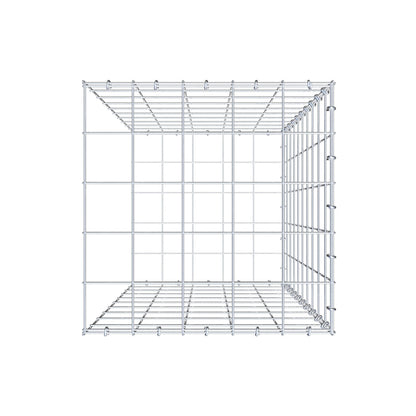 Gabião tipo 2 100 cm x 50 cm x 50 cm (C x A x P), malhagem 10 cm x 10 cm, anel C
