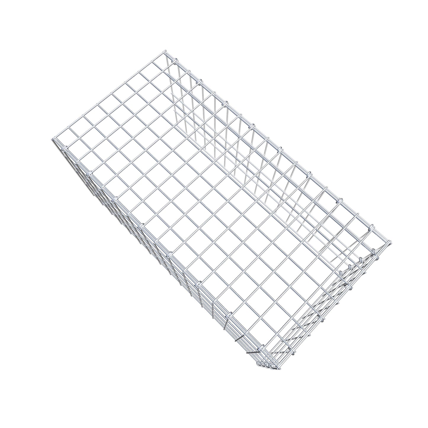 Toegevoegde pool type 4 80 cm x 40 cm x 40 cm (L x H x D), maaswijdte 5 cm x 10 cm, C-ring