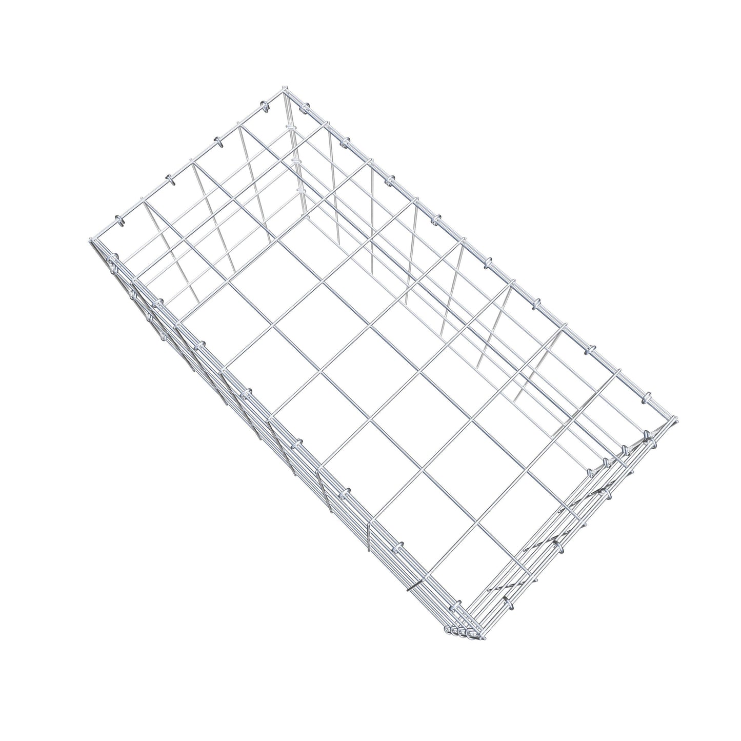 Pilote adicional tipo 3 80 cm x 40 cm x 40 cm (L x A x P), malla 10 cm x 10 cm, anillo en C
