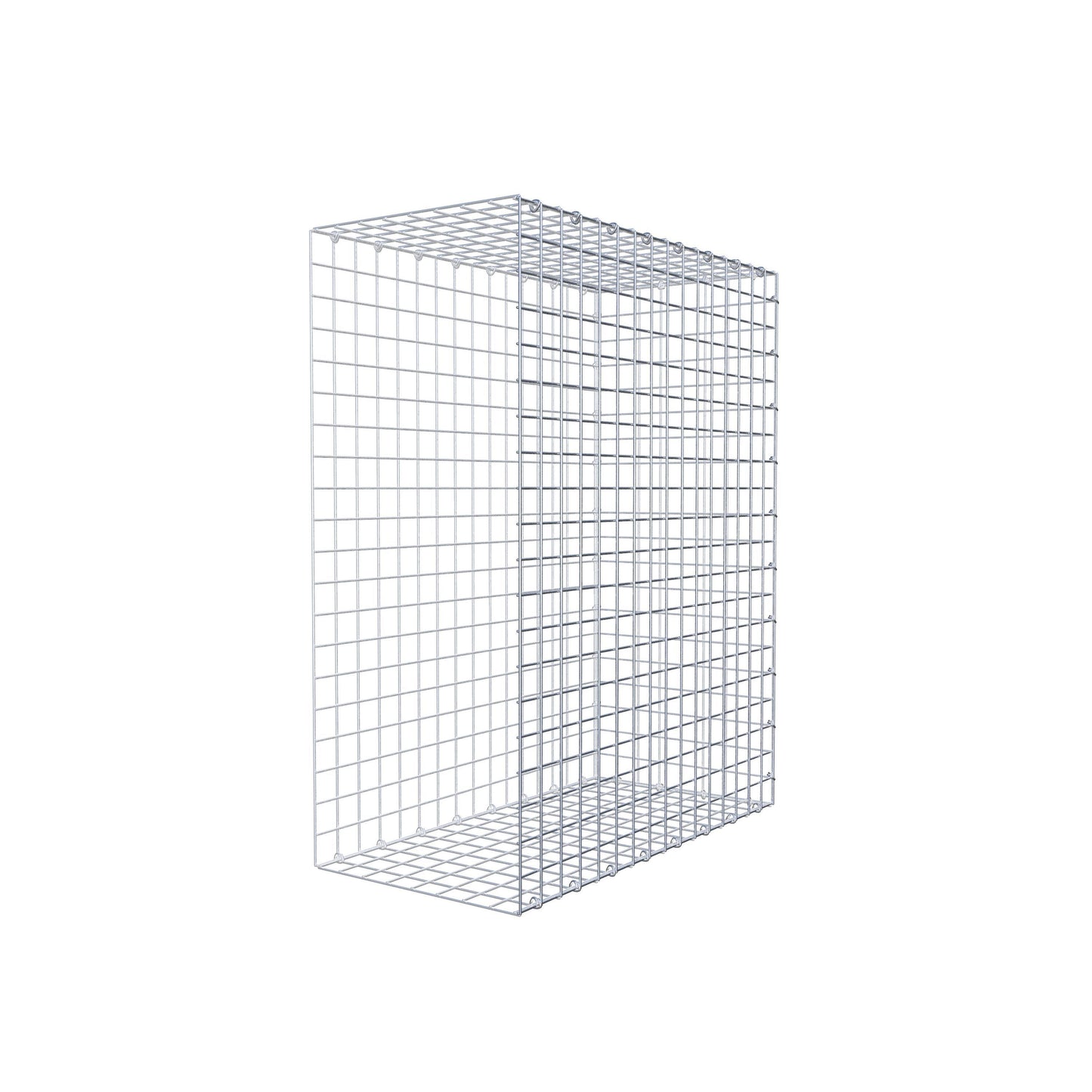Gabião Tipo 2 100 cm x 80 cm x 40 cm (C x A x P), malhagem 5 cm x 5 cm, anel C