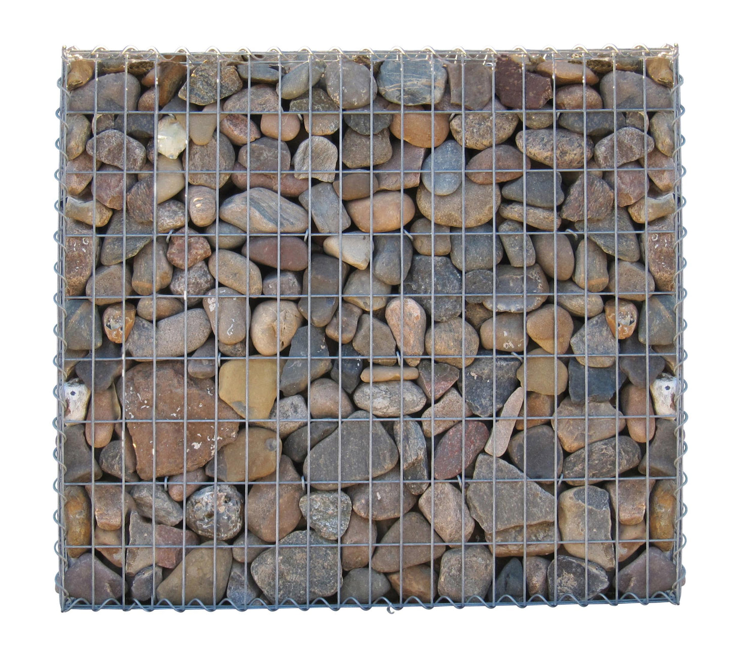 Gabion 100 cm x 90 cm x 30 cm (L x H x D), mesh size 5 cm x 10 cm, spiral