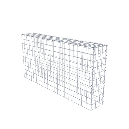 Gavión adicional tipo 4 200 cm x 100 cm x 30 cm (L x A x P), malla 10 cm x 10 cm, en espiral