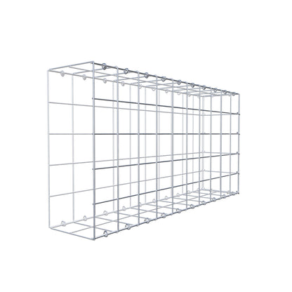 Gavión complementario de tipo 2 100 cm x 50 cm x 20 cm (L x A x P), malla 10 cm x 10 cm, anillo en C