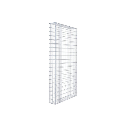 Gabion 200 cm x 100 cm x 20 cm (L x H x D), mesh size 5 cm x 10 cm, C-ring