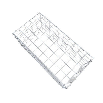 Mounted gabion type 3 100 cm x 50 cm x 50 cm (L x H x D), mesh size 10 cm x 10 cm, C-ring