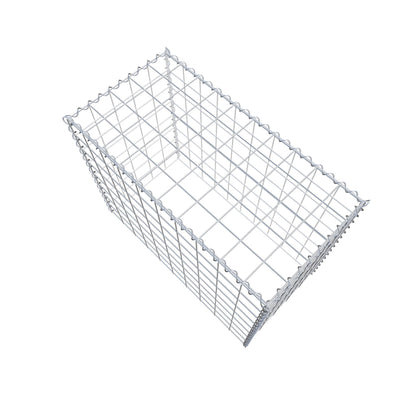 Extra gabion typ 3 100 cm x 80 cm x 50 cm (L x H x D), maskstorlek 10 cm x 10 cm, spiral