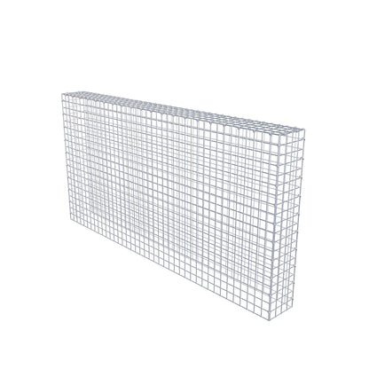 Mounted gabion type 3 200 cm x 100 cm x 20 cm (L x H x D), mesh size 5 cm x 5 cm, C-ring