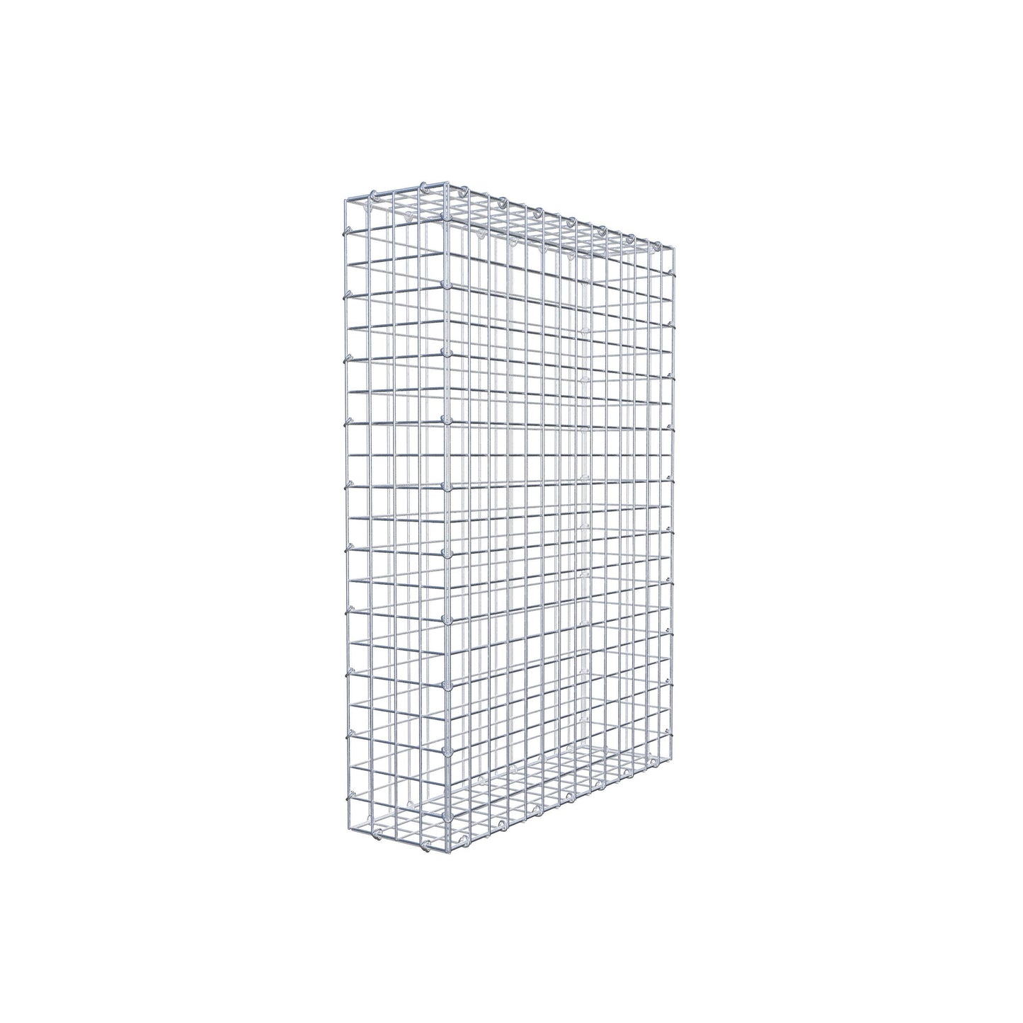 Gabion 100 cm x 70 cm x 20 cm (L x H x D), maskstorlek 5 cm x 5 cm, C-ring