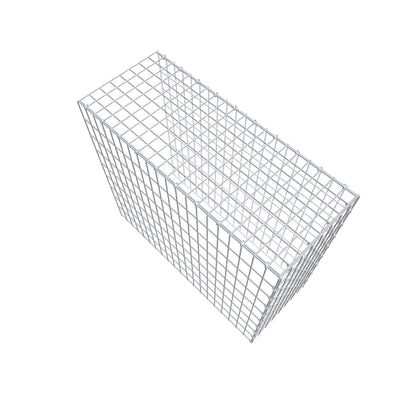 Gabião Tipo 4 100 cm x 90 cm x 40 cm (C x A x P), malhagem 5 cm x 10 cm, anel C