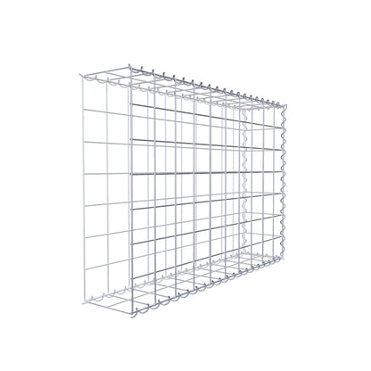 Grown-on gabion type 2 100 cm x 70 cm x 20 cm (L x H x D), mesh size 10 cm x 10 cm, spiral