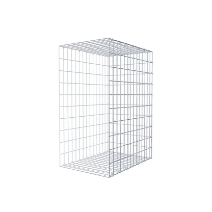 Anbaugabione Typ 2 100 cm x 70 cm x 50 cm, Maschenweite 5 cm x 10 cm, C-Ring