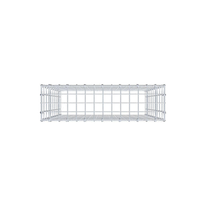 Type 3 oplegkorf 100 cm x 70 cm x 20 cm (L x H x D), maaswijdte 5 cm x 10 cm, C-ring