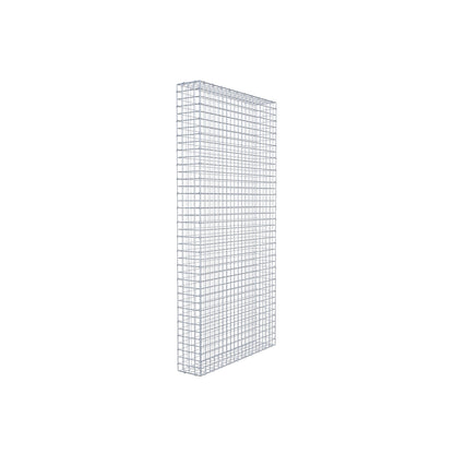 Gavión 200 cm x 100 cm x 20 cm (L x A x P), malla 5 cm x 5 cm, anillo en C