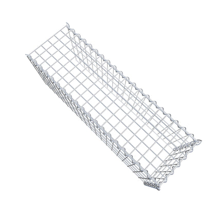 Gabião Tipo 4 100 cm x 40 cm x 30 cm (C x A x P), malhagem 5 cm x 10 cm, espiral