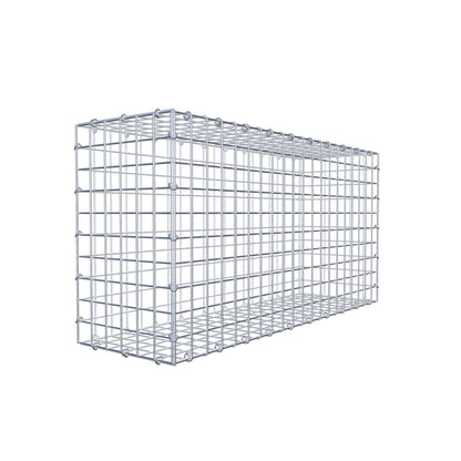 Gabion 100 cm x 50 cm x 30 cm (L x H x D), maskestørrelse 5 cm x 5 cm, C-ring