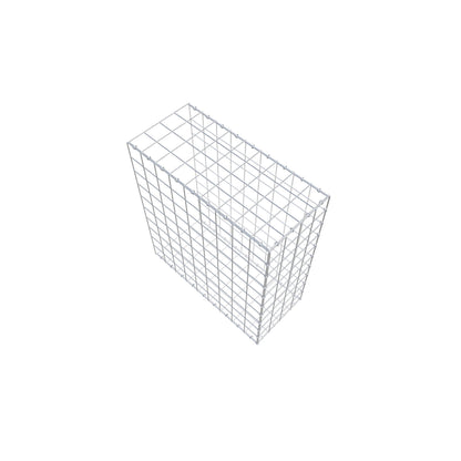 Gavión complementario de tipo 2 100 cm x 90 cm x 40 cm (L x A x P), malla 10 cm x 10 cm, anillo en C