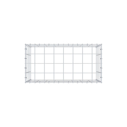 Pilote adicional tipo 3 80 cm x 40 cm x 40 cm (L x A x P), malla 10 cm x 10 cm, anillo en C