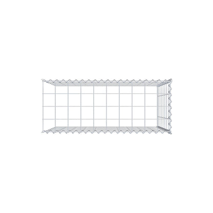 Grown-on gabion type 4 100 cm x 80 cm x 40 cm (L x H x D), mesh size 10 cm x 10 cm, spiral